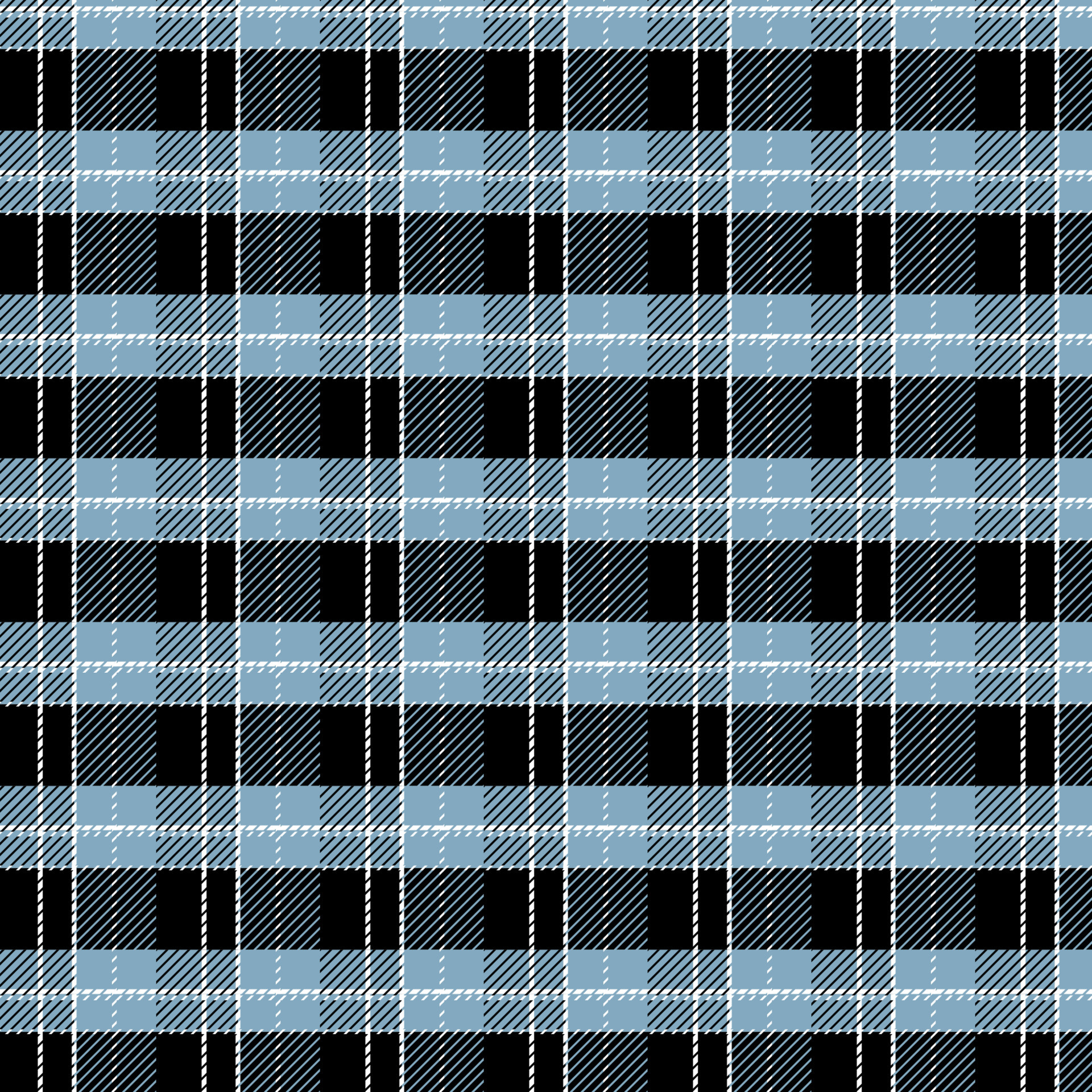 xadrez Verifica patten dentro azul, Preto .desatado tecido textura para  imprimir. 20271409 Vetor no Vecteezy